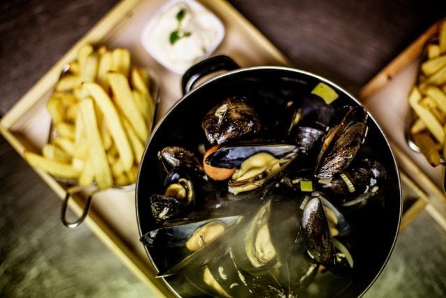 Moules Frites Freys Hotel Lilla Radmannen